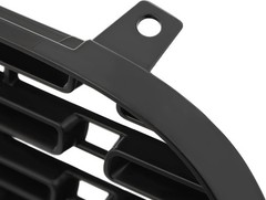 Front Bumper Lower Grille Black ABS Plastic Compatible with Dodge Challenger