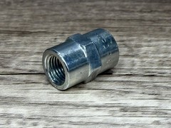 PARKER 1/4 GG-S Coupling, Steel, 1/4 in Pipe Size, FNPTF Strt Coupling