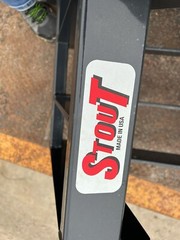 Stout 82 inch skid steer brush grapple