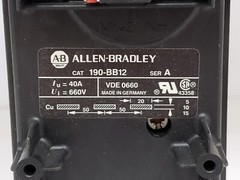 ALLEN BRADLEY 190-BB12 BUSBAR ADAPTER 40A 660V SERIES A