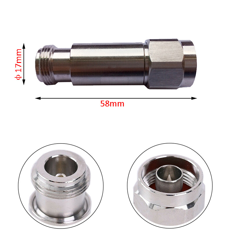 Coaxial 2W N-JK Attenuator DC-3GHz 50ohm Attenuation 3db 10db 15db 20db 30db40db