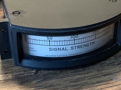 Hickok Signal Strength Panel Meter 200ua New Old Stock