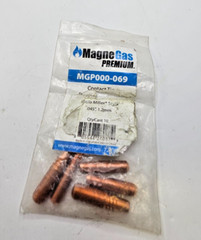 (QTY 14) MagneGas Premium MGP000-069 Copper Contact Tip .045″ 1.2mm