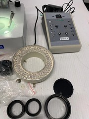 OMAX Zoom Stereo 10x 20x Microscope with Extra LED Ring Light