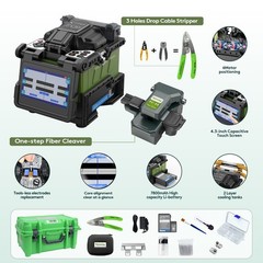 Komshine FX39 Fusion Splicer w/ One-step Cleaver ,QX43 1310/1550nm OTDR