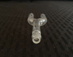 Kimble Kimax Glass “Y” Shaped Hose Connecting Tube, 4 3/4″ H x 1 1/2″ W, 12mm OD