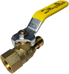 1 PIECE XFITTING 1/2″ PROPEX FEMALE BALL VALVE, 1/2 EXPANSION X 1/2 FNPT BALL