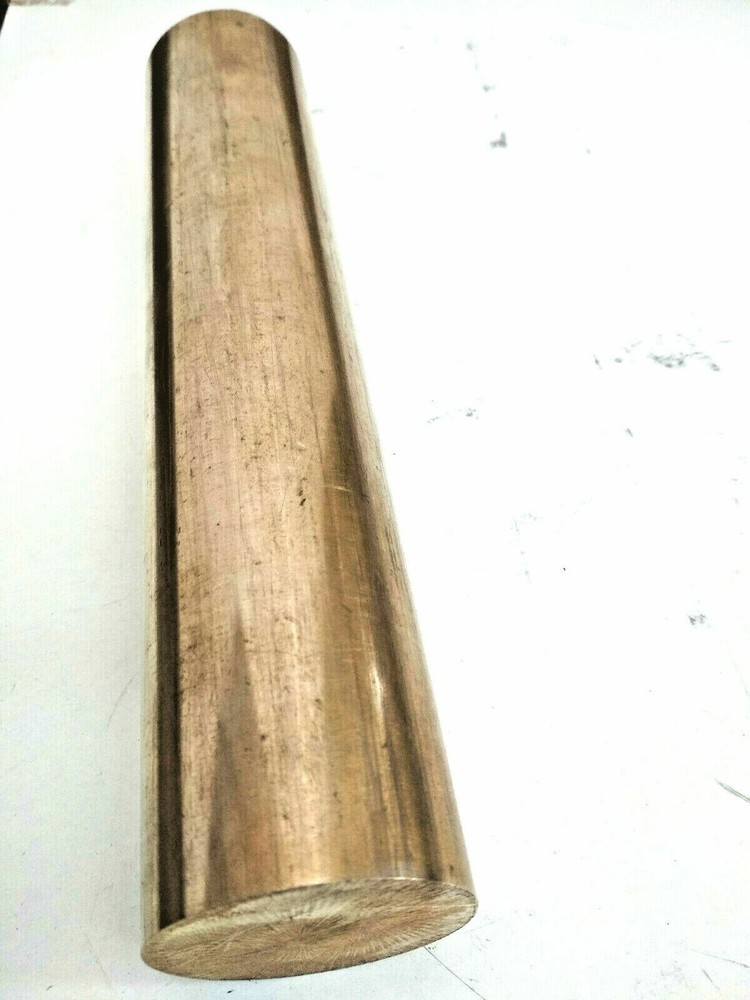 Brass solid round rod 12″ long 3/4″ c360 new lathe bar stock .750″ 1/2 hard