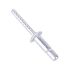 Large Flange Pop Rivets All Steel Dome Head Blind (Choose Size & Quantity)