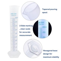 500Ml Measuring Cylinder Graduated Cylinder Plastic,500Ml Measuring Cylinder …