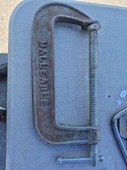 Craftsman Heavy-Duty Standard C-Clamp 66678 Standard Depth Industrial Malleable