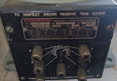 Superior Electric POWERSTAT 236 Variable Autotransformer 240/120 50/60, 9 amps