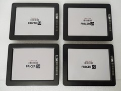 (4) PRICER Smart Tag 19761-31 Digital Price Electronic Shelf Label Display Wifi