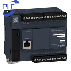 TM221C24R 1PCS New Schneider logic controller, Modicon M221, 24 IO, relay