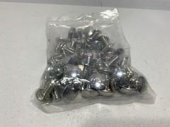Eaton BLT SCB 3/8×3/4 ZN Carriage Bolt 3/8″x3/4″ Zinc Plated (lot of 48)
