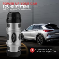 3.3 Farad Digital Power Capacitor, High-Performance Car Audio Accessory with …