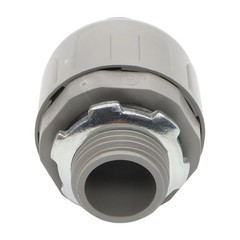 30 Pcs 1/2 Inch Liquid Tight Connector PVC Electrical Conduit Fittings Straight