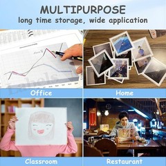 1000 Sheets 5 Mil Clear Thermal Laminating Pouches Letter 9″x11.5″ for Laminator
