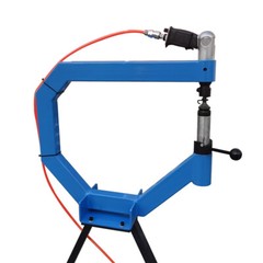 4Inch Pneumatic Planishing Hammer Airpress Tool w/ Cast-Iron Stand, Anvil 1/2/3″