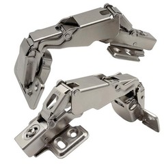 180 Degree Frameless Cabinet Doors Hinges, Concealed Hydraulic Adjustable Mou…