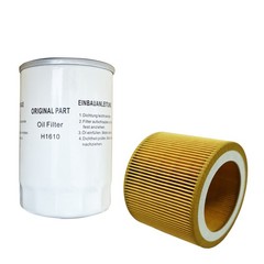 2pcs/Set Air Filter ,Oil Filter for 10HP Screw Air Compressor Replacement Parts