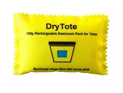 Rechargeable Silica Gel Desiccant Packs (25) – Color Indicating Moisture Absorbe