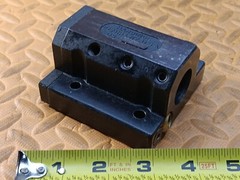 Hardinge 1″ I.D. Lathe Tooling Block CS-24 50mmX60mm Boring Bar Holder USA 1.0