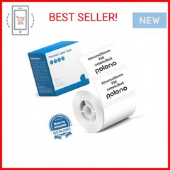 POLONO Thermal Labels for PM220S Label Maker, 1.97″x1.18″ (50x30mm), Multi-Purpo