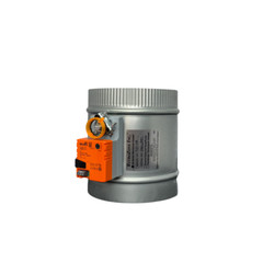 SD 8″ Belimo 3 wire Motorized 24v round zone control damper