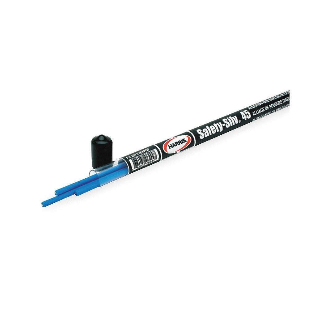 Harris Safety-Silv 45 1/16″ x 18″ Flux Coated Mini Pak – 3 Stick Tube 45F318MPOP