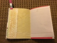 Handmade Naked Junk Journal 6” x 4.5” Mushroom Print Card Stock Cover