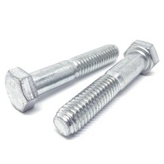 M10-1.25×100 Class 8.8 Hex Cap Screws Zinc Clear