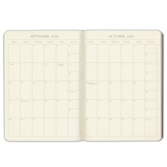 Gallery Leather Desk Weekly Monthly Planner 2027, 12 Months, 8 x 5.5″