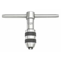 Starrett 93C Tap Wrench, T, Sliding, 1/4 In Min. Tap Size, 1/2 In Max. Tap