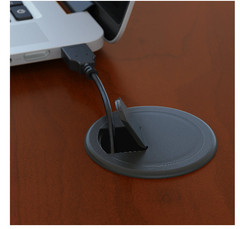 Bush Business Furniture L Bow Desk Right Handed Hansen – WC24422