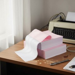 NCR Carbonless Copy Paper 9.5×11 inches, 2-Ply, 1000 Sheets for Dot Matrix