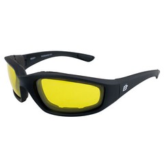 Birdz Eyewear Oriole 24 Safety Series Photochromic Motorcycle Glasses Padded