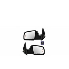 2pcs Textured Heated Mirrors for Sequoia 08-13 Tundra 07-13 Power Turn Signal