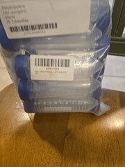 Azzota® 50ml Sterilized Non-disposable Centrifuge Tubes, 25/pk