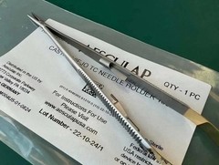 LOT OF 5 AESCULAP BM004US CASTROVIEJO TC NEEDLE HOLDER 7″ (18cm)
