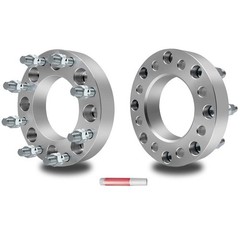 1.5 Inch Wheel Adapters Spacers 8 Lug 14×1.5 Studs 126.15 Bore 2PCS 8×6.5