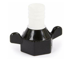 234-2926 Shurflo Hex Swivel Straight 1/2 FNPT x 1/2 Barb Polypropylene