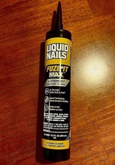 Liquid Nails Fuze It MAX 9 OZ Interior Exterior Construction Adhesive.