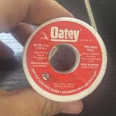 Oatey Safe Flo Lead Free Plumbing Wire Solder – 6.2oz Of 8oz 29024 .117”
