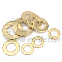 Solid Brass Flat Washers M2 M2.5 M3 M4 M5 M6 M8 M10 M12 M14 M16 M18 M20 M22 M24