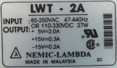 Nemic-Lambda LWT-2A A1 +15VDC Power Supply V81-306402-3 Reseller Lot of 2 New
