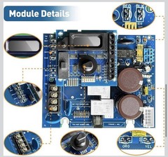 GLX-PCB-RITE Main Circuit Board & GLX-PCB-DSP Display