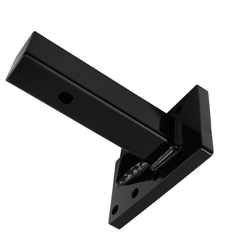 Adjustable 3 Position Pintle Hitch Bracket for 2″ Hitch 20000 lbs Powder Coated