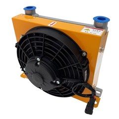 DC12V Hydraulic Air Cooler Fan Cooler Aluminum Hydraulic Radiator 65L/min