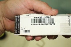 Parker C-Series Check Valve 4M-C4L-1-BN-B